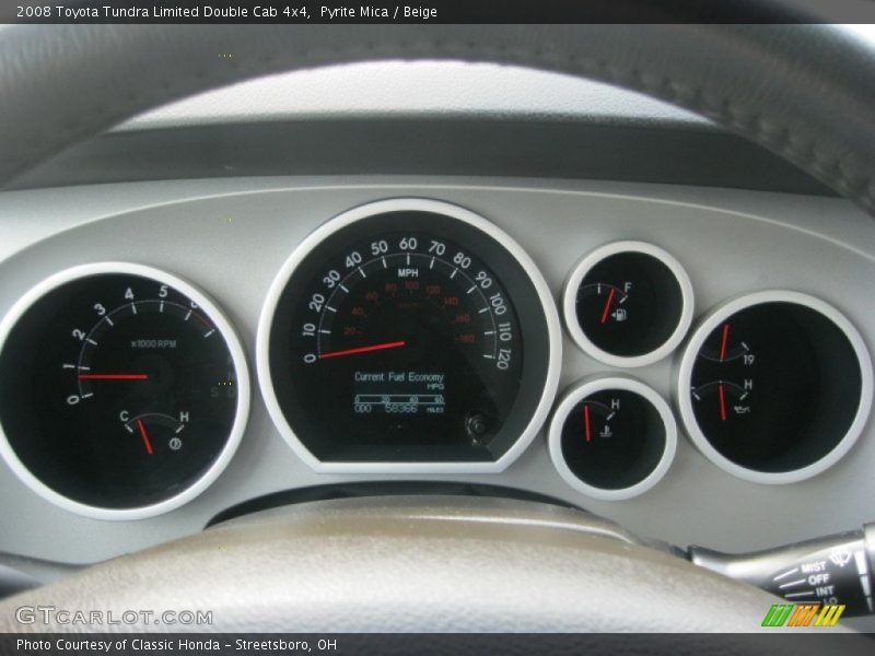 Pyrite Mica / Beige 2008 Toyota Tundra Limited Double Cab 4x4