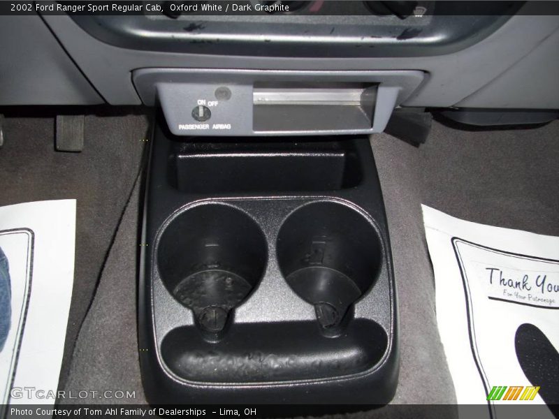 Oxford White / Dark Graphite 2002 Ford Ranger Sport Regular Cab