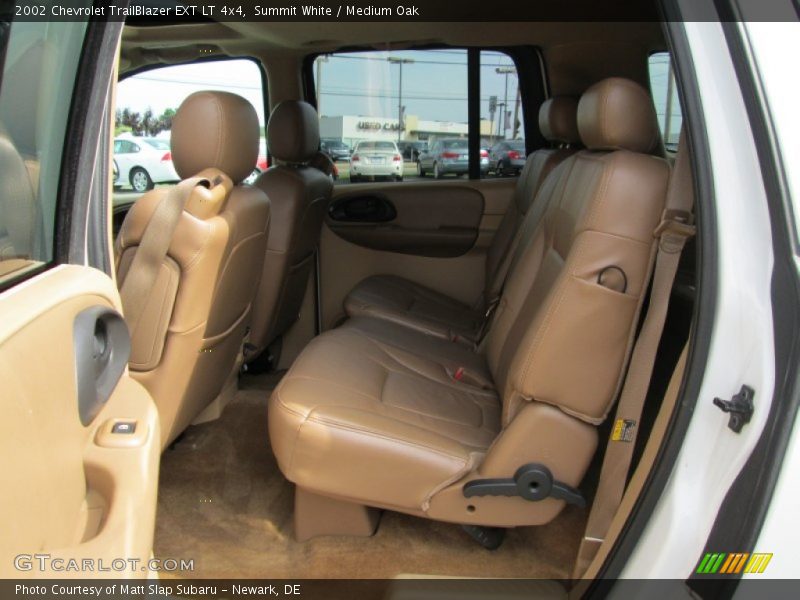 Summit White / Medium Oak 2002 Chevrolet TrailBlazer EXT LT 4x4