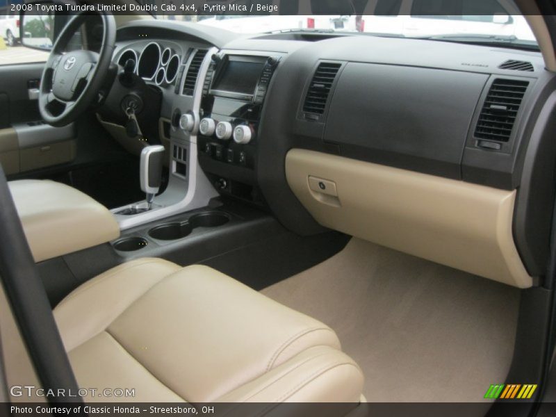 Pyrite Mica / Beige 2008 Toyota Tundra Limited Double Cab 4x4