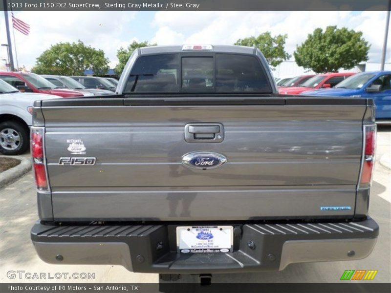 Sterling Gray Metallic / Steel Gray 2013 Ford F150 FX2 SuperCrew