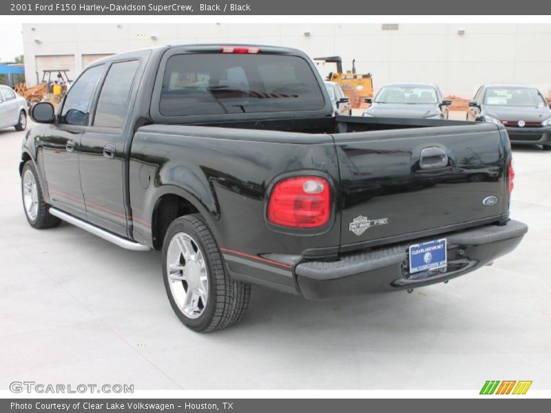 Black / Black 2001 Ford F150 Harley-Davidson SuperCrew