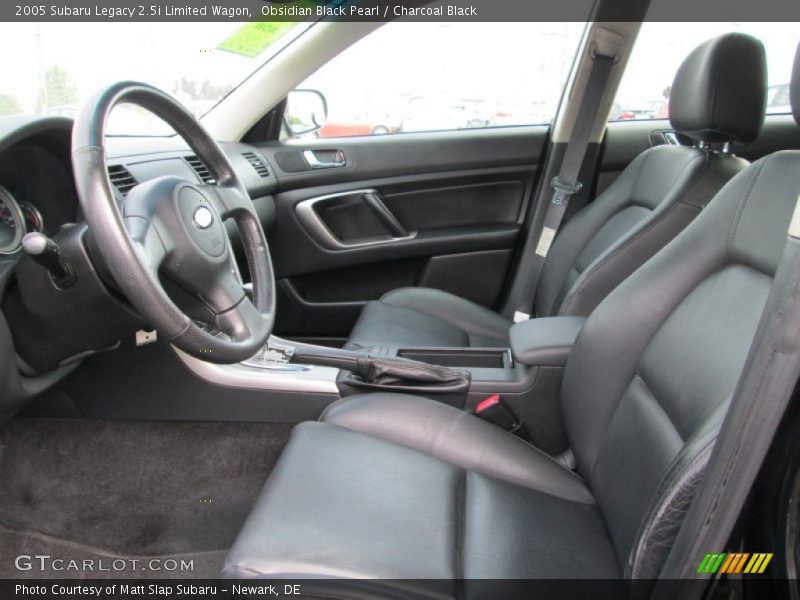 Front Seat of 2005 Legacy 2.5i Limited Wagon