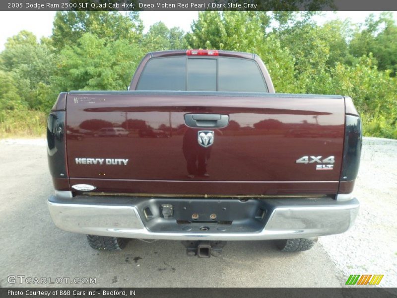 Deep Molten Red Pearl / Dark Slate Gray 2005 Dodge Ram 2500 SLT Quad Cab 4x4