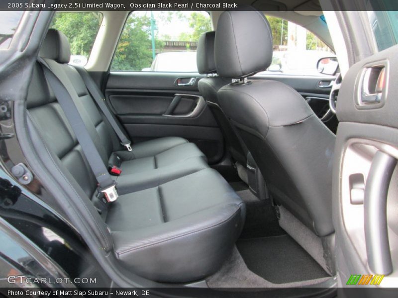 Rear Seat of 2005 Legacy 2.5i Limited Wagon