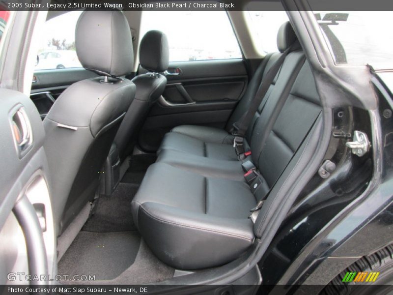 Rear Seat of 2005 Legacy 2.5i Limited Wagon