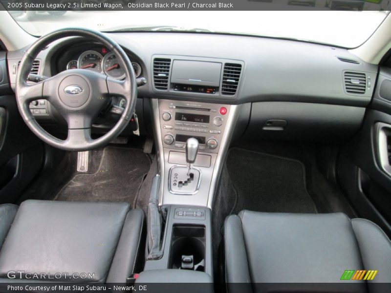Dashboard of 2005 Legacy 2.5i Limited Wagon