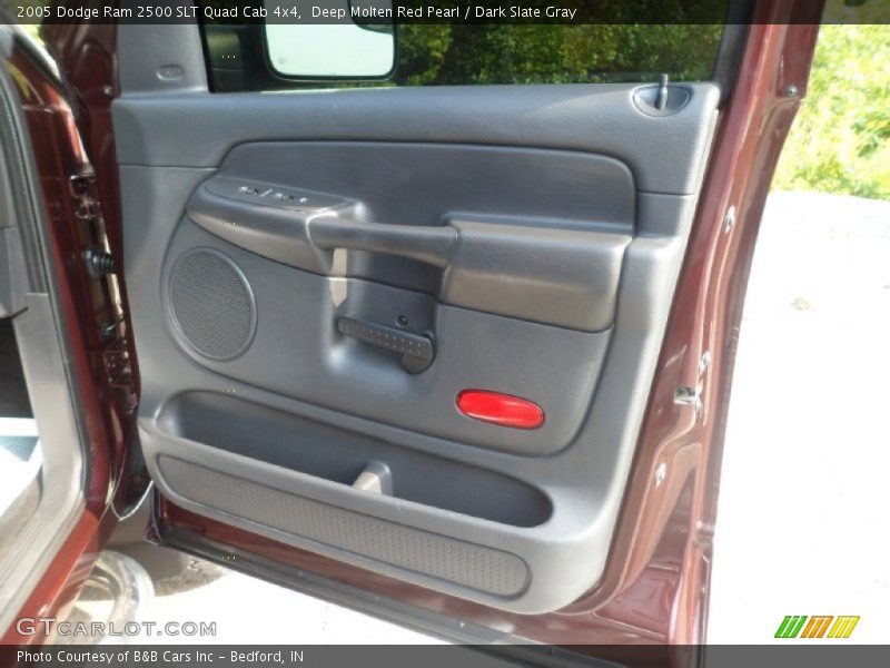 Deep Molten Red Pearl / Dark Slate Gray 2005 Dodge Ram 2500 SLT Quad Cab 4x4