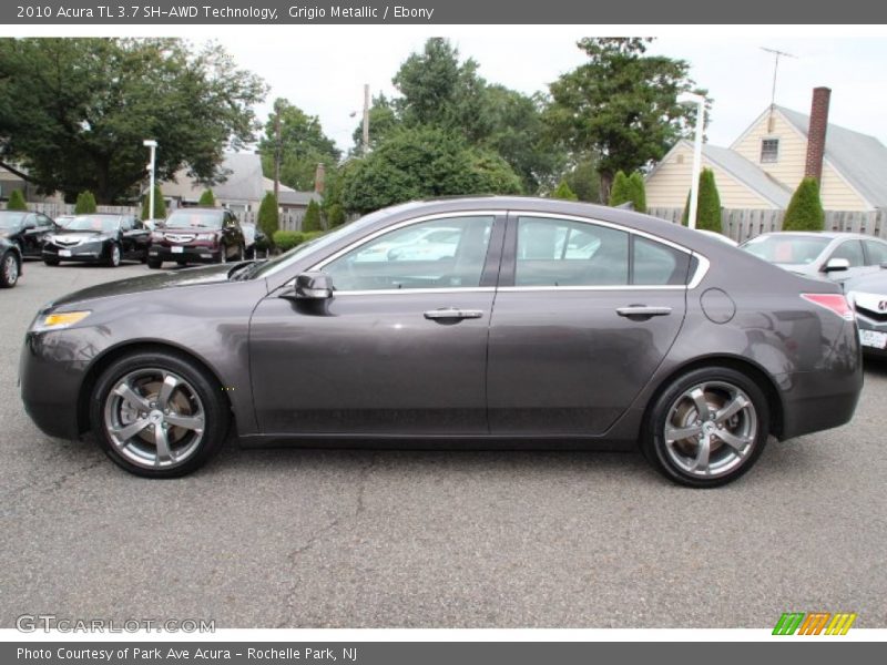 Grigio Metallic / Ebony 2010 Acura TL 3.7 SH-AWD Technology