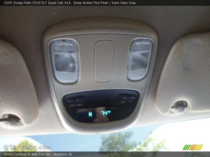 Deep Molten Red Pearl / Dark Slate Gray 2005 Dodge Ram 2500 SLT Quad Cab 4x4