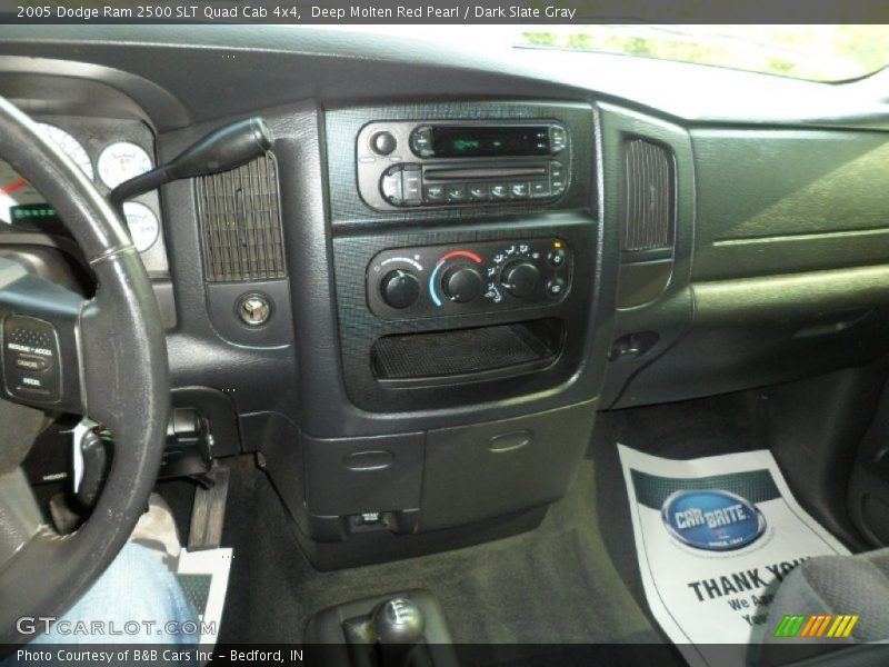 Deep Molten Red Pearl / Dark Slate Gray 2005 Dodge Ram 2500 SLT Quad Cab 4x4