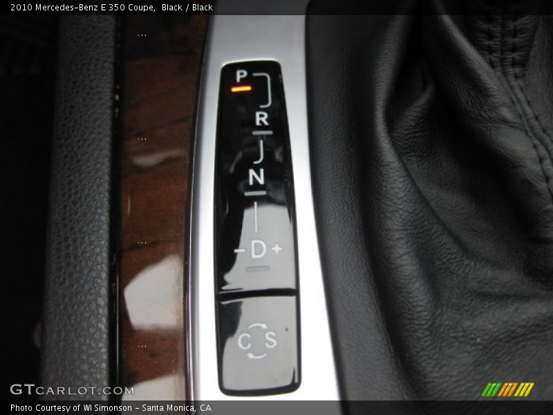 Black / Black 2010 Mercedes-Benz E 350 Coupe