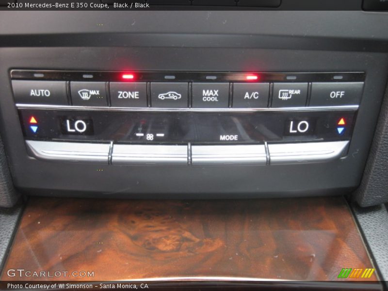 Black / Black 2010 Mercedes-Benz E 350 Coupe