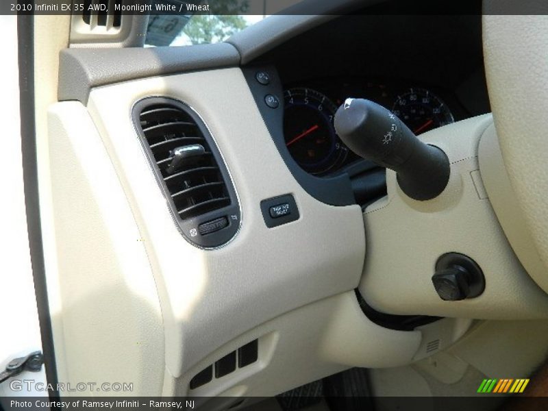 Moonlight White / Wheat 2010 Infiniti EX 35 AWD