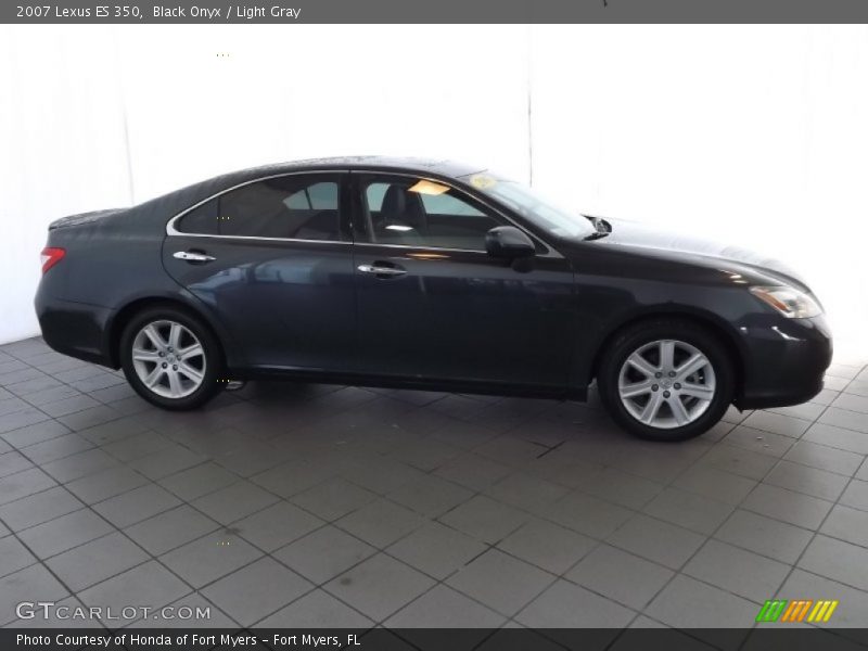 Black Onyx / Light Gray 2007 Lexus ES 350