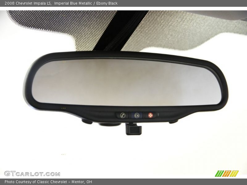Imperial Blue Metallic / Ebony Black 2008 Chevrolet Impala LS
