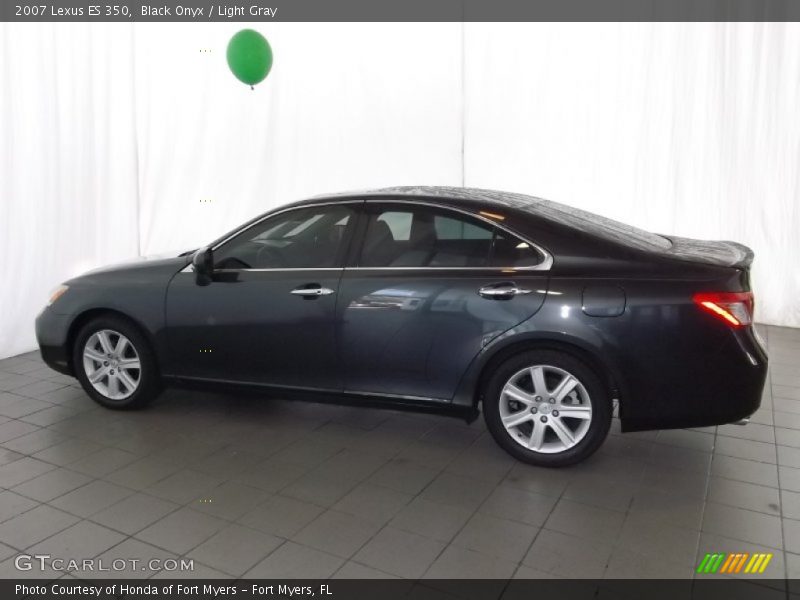 Black Onyx / Light Gray 2007 Lexus ES 350
