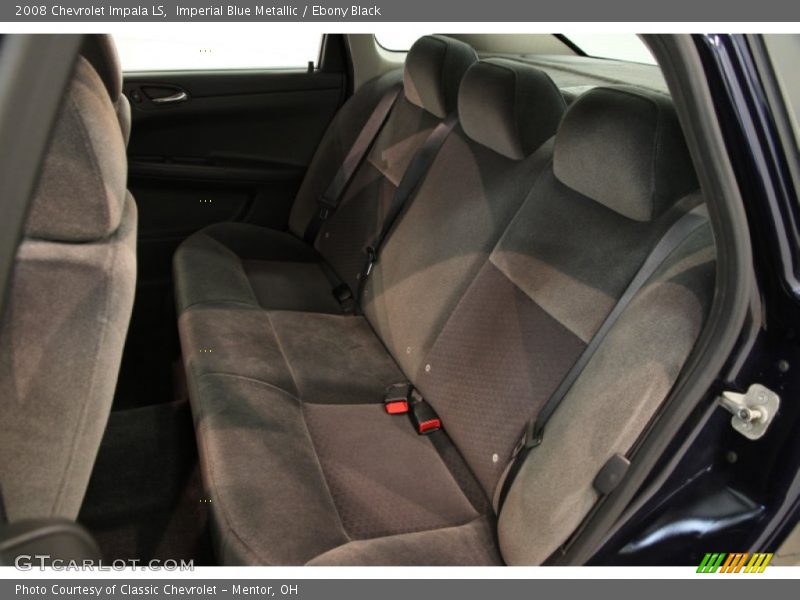 Imperial Blue Metallic / Ebony Black 2008 Chevrolet Impala LS