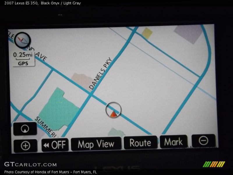 Black Onyx / Light Gray 2007 Lexus ES 350
