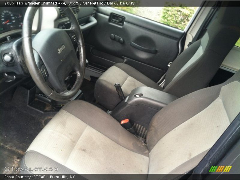 Bright Silver Metallic / Dark Slate Gray 2006 Jeep Wrangler Unlimited 4x4