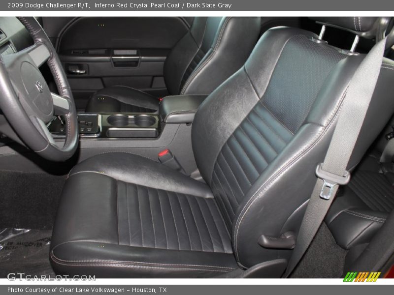Inferno Red Crystal Pearl Coat / Dark Slate Gray 2009 Dodge Challenger R/T