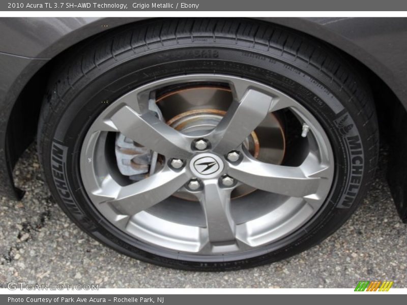 Grigio Metallic / Ebony 2010 Acura TL 3.7 SH-AWD Technology
