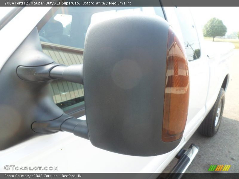 Oxford White / Medium Flint 2004 Ford F250 Super Duty XLT SuperCab