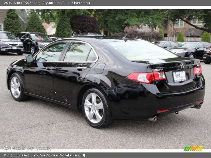 Crystal Black Pearl / Parchment 2010 Acura TSX Sedan