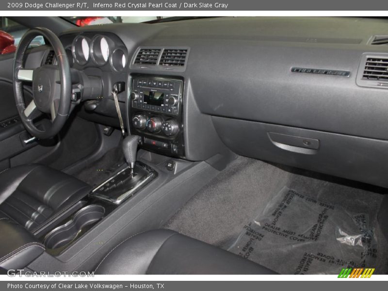 Inferno Red Crystal Pearl Coat / Dark Slate Gray 2009 Dodge Challenger R/T