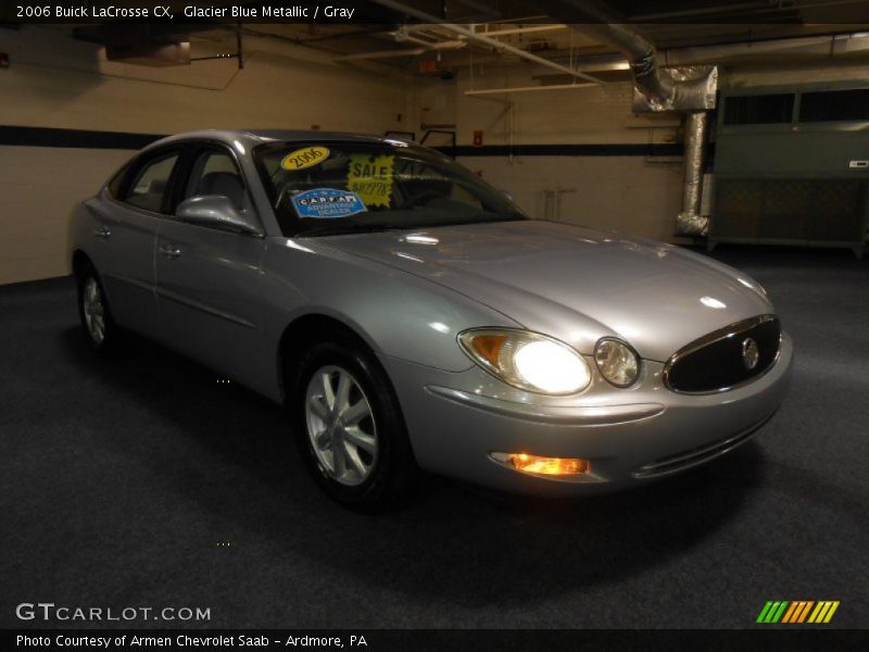 Glacier Blue Metallic / Gray 2006 Buick LaCrosse CX