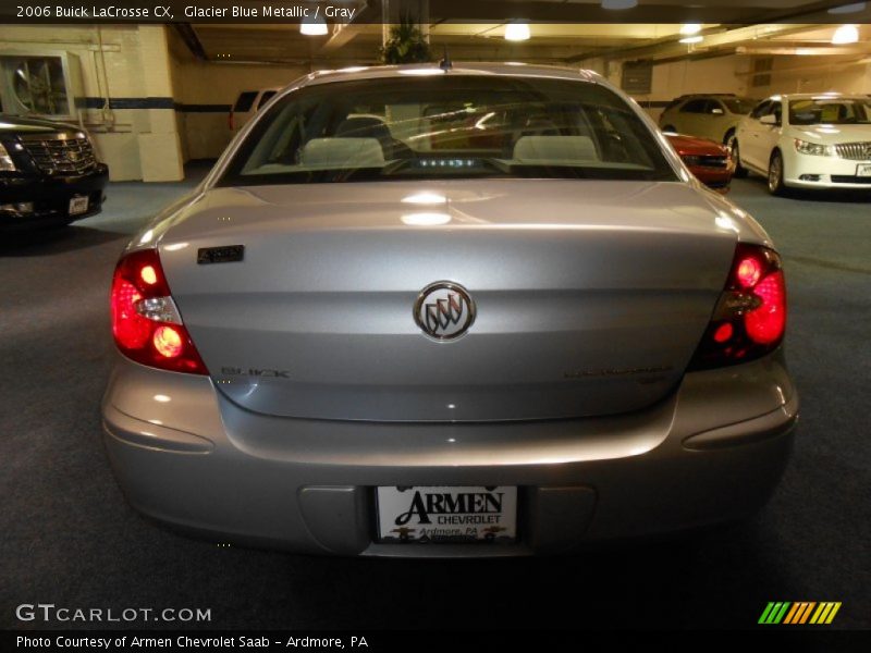 Glacier Blue Metallic / Gray 2006 Buick LaCrosse CX