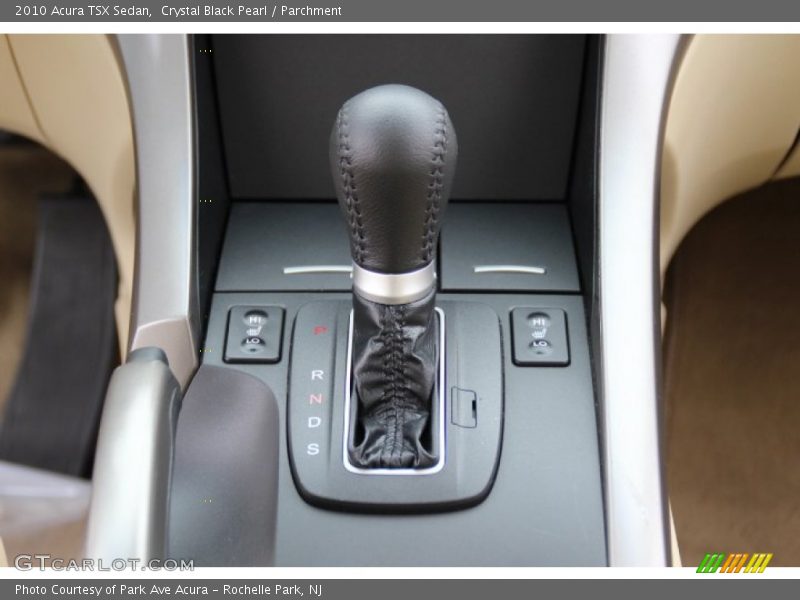 Crystal Black Pearl / Parchment 2010 Acura TSX Sedan