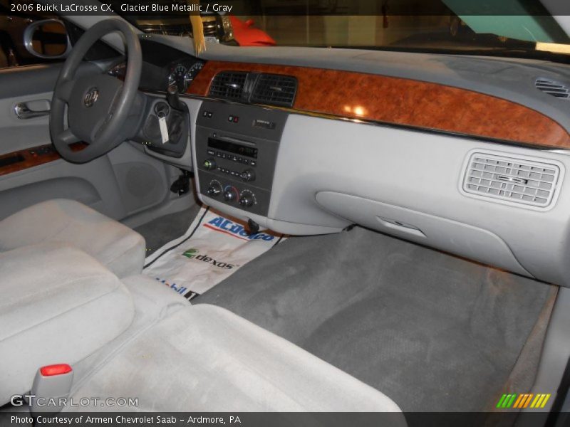 Glacier Blue Metallic / Gray 2006 Buick LaCrosse CX