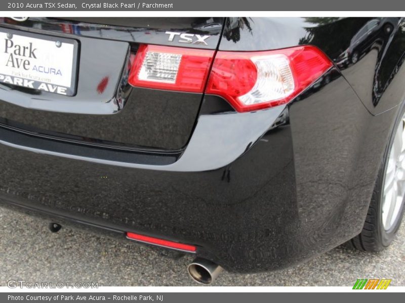 Crystal Black Pearl / Parchment 2010 Acura TSX Sedan