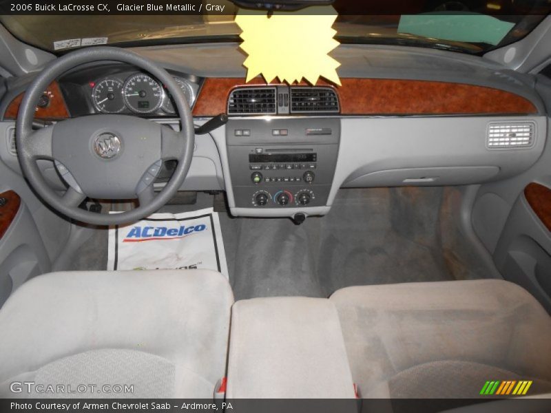 Glacier Blue Metallic / Gray 2006 Buick LaCrosse CX