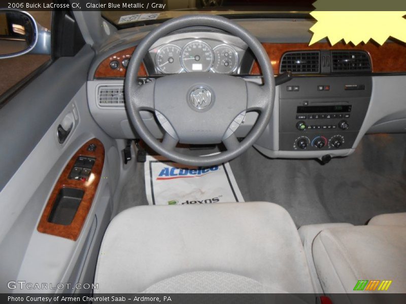 Glacier Blue Metallic / Gray 2006 Buick LaCrosse CX