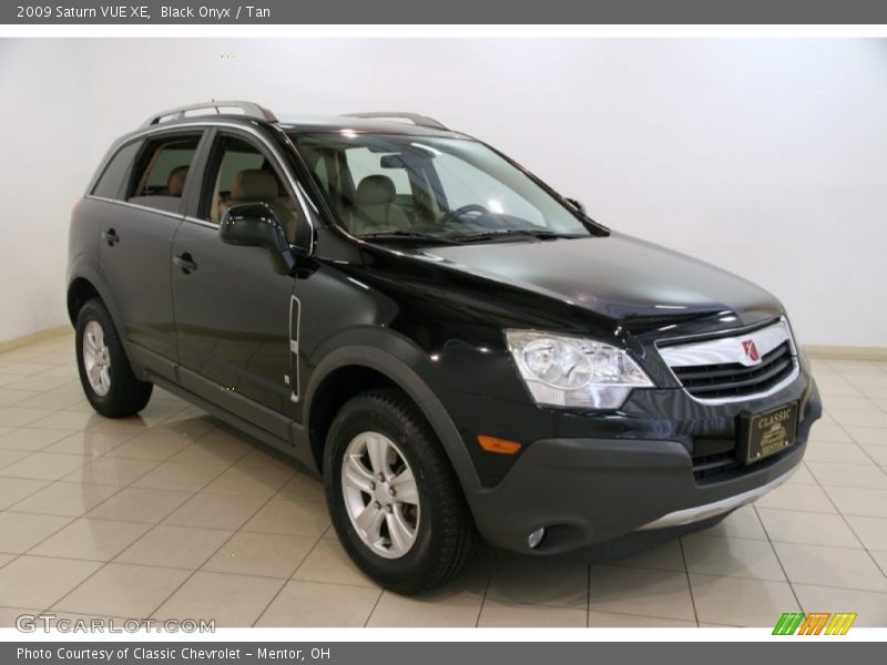 Black Onyx / Tan 2009 Saturn VUE XE