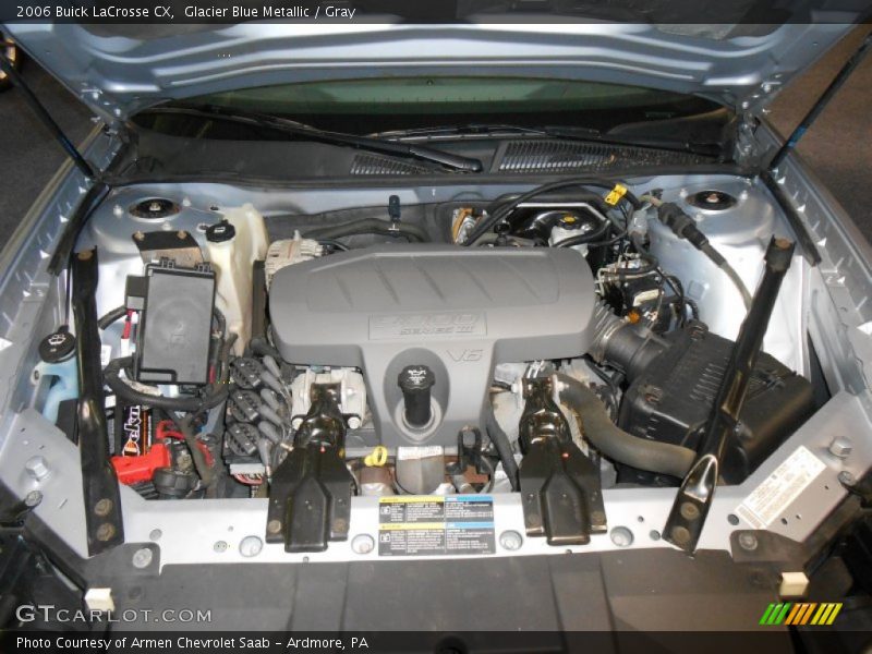 Glacier Blue Metallic / Gray 2006 Buick LaCrosse CX