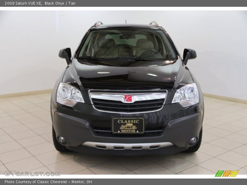 Black Onyx / Tan 2009 Saturn VUE XE