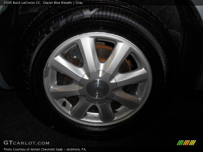 Glacier Blue Metallic / Gray 2006 Buick LaCrosse CX