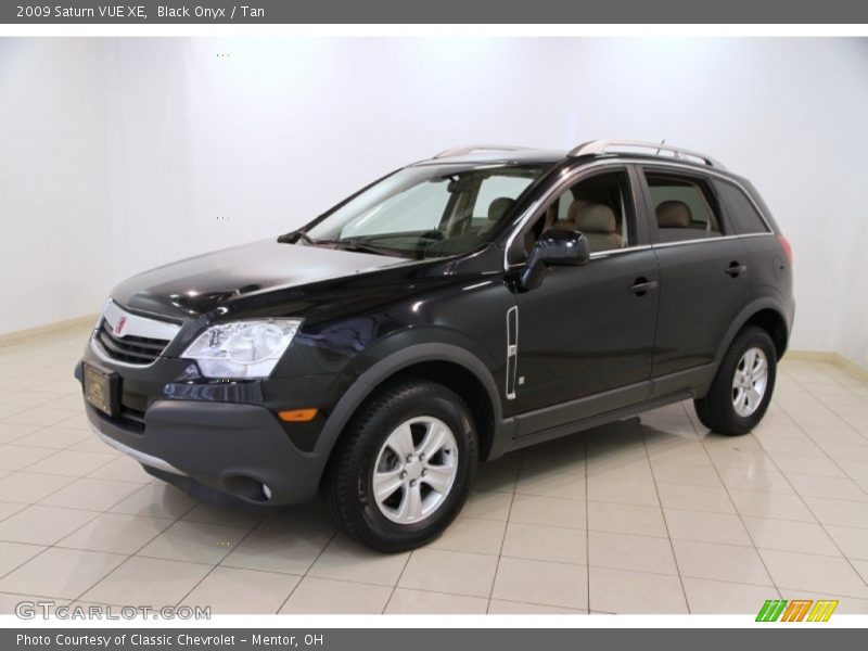 Black Onyx / Tan 2009 Saturn VUE XE