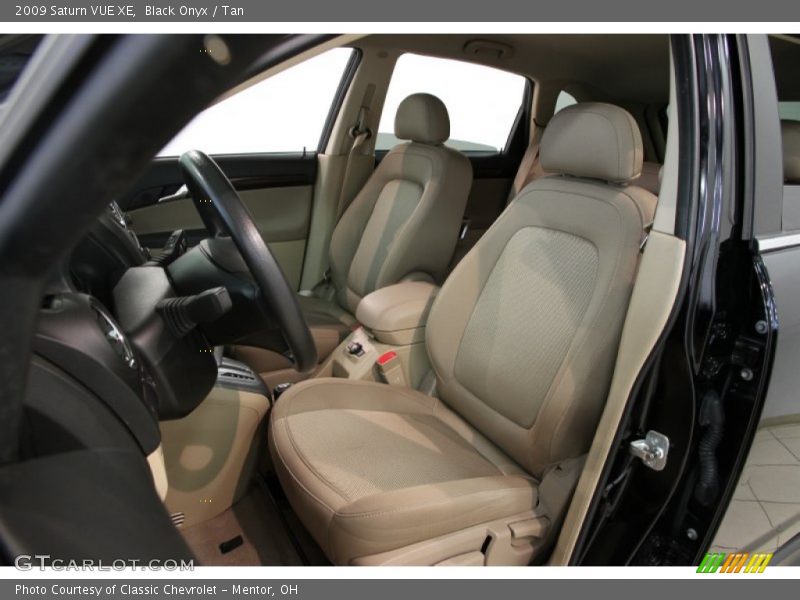 Black Onyx / Tan 2009 Saturn VUE XE