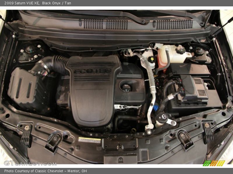 Black Onyx / Tan 2009 Saturn VUE XE
