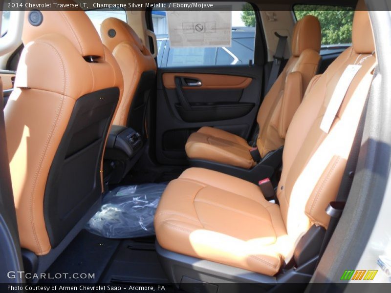 Champagne Silver Metallic / Ebony/Mojave 2014 Chevrolet Traverse LT