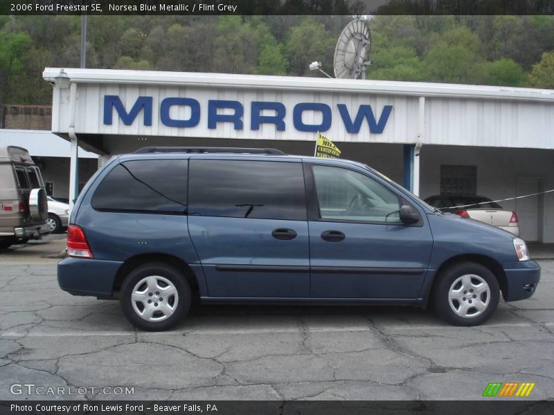 Norsea Blue Metallic / Flint Grey 2006 Ford Freestar SE