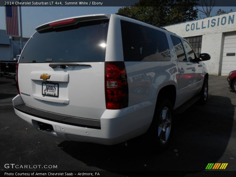 Summit White / Ebony 2014 Chevrolet Suburban LT 4x4