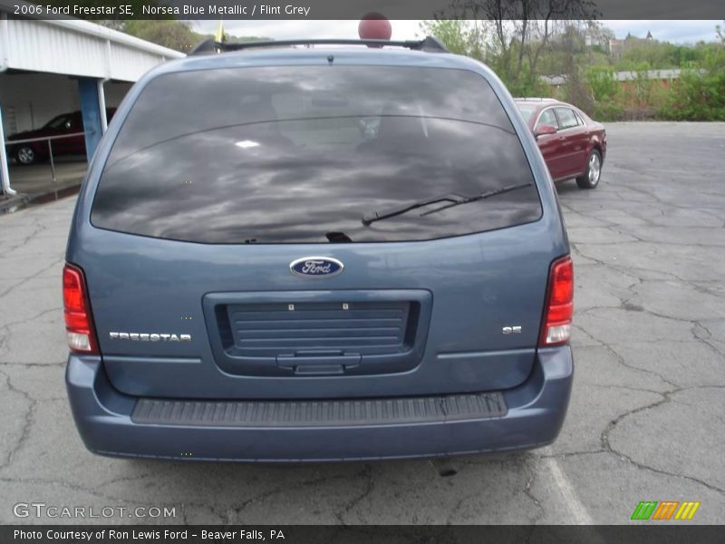 Norsea Blue Metallic / Flint Grey 2006 Ford Freestar SE