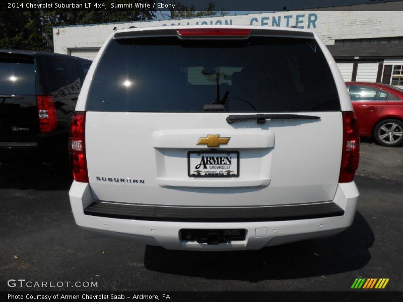Summit White / Ebony 2014 Chevrolet Suburban LT 4x4