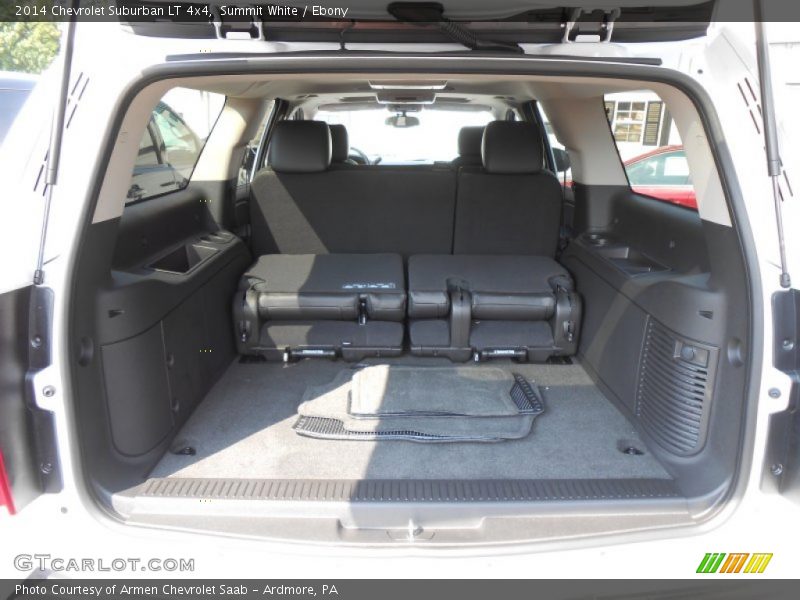 Summit White / Ebony 2014 Chevrolet Suburban LT 4x4