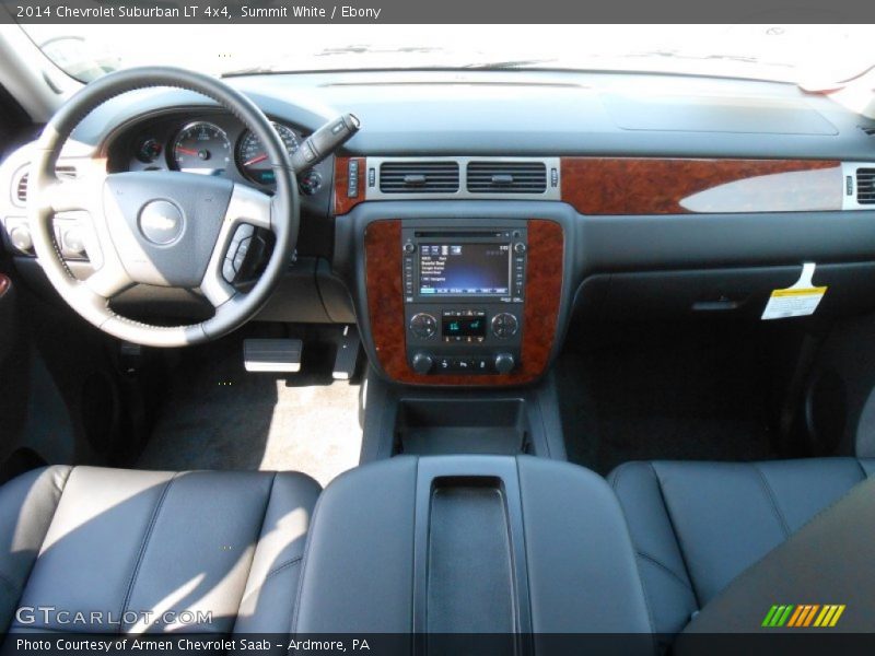 Summit White / Ebony 2014 Chevrolet Suburban LT 4x4